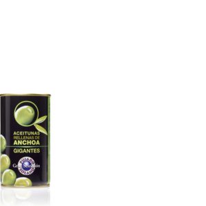 Aceitunas Manzanilla rellenas de anchoas